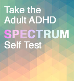 Adult ADHD Spectrum Self Test graphic