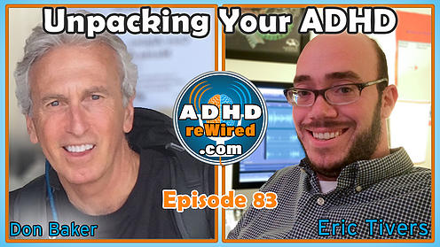 Check me out on ADHD reWired with Eric Tivers!